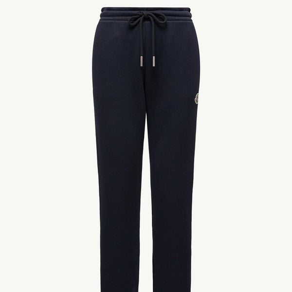 Logo Patch Cotton Track Pants