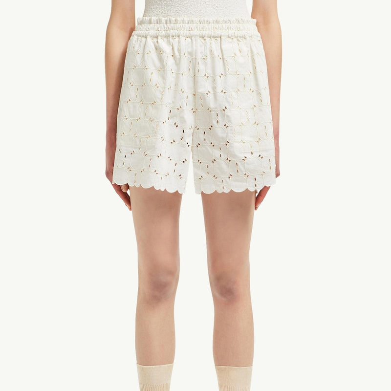 Broderie Anglaise Shorts