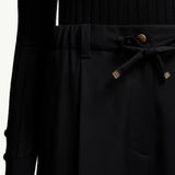 Wool Gabardine Tailored Trousers