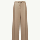Wool Gabardine Tailored Trousers