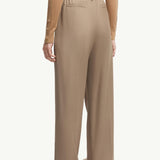 Wool Gabardine Tailored Trousers