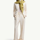 Wool Gabardine Tailored Trousers