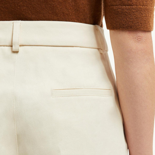 Tailored Cotton Gabardine Trousers