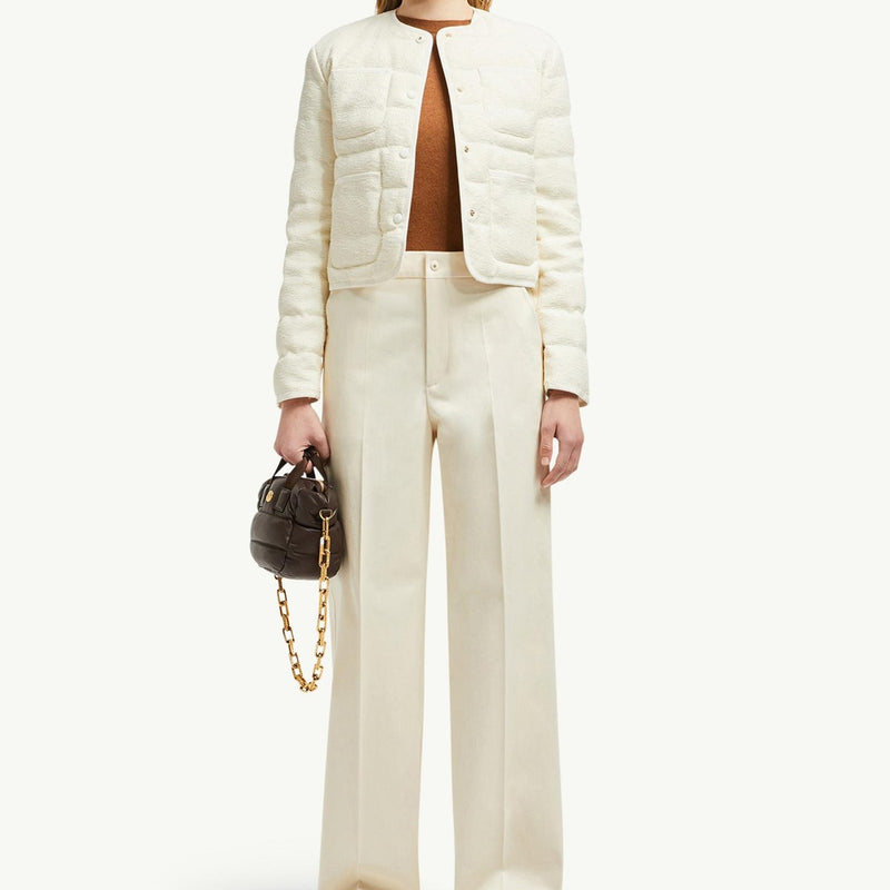 Tailored Cotton Gabardine Trousers