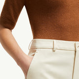 Tailored Cotton Gabardine Trousers