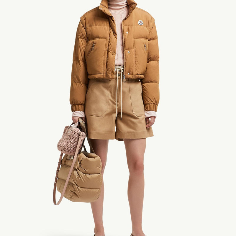 Cotton Gabardine Bermuda Shorts