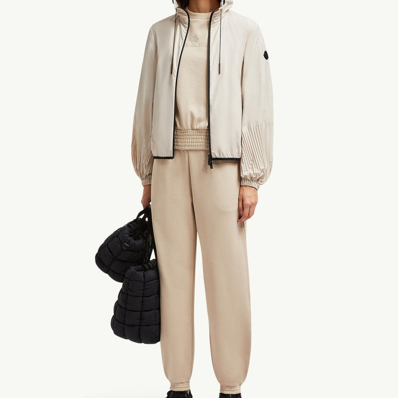 Embroidered Logo Cotton Track Pants