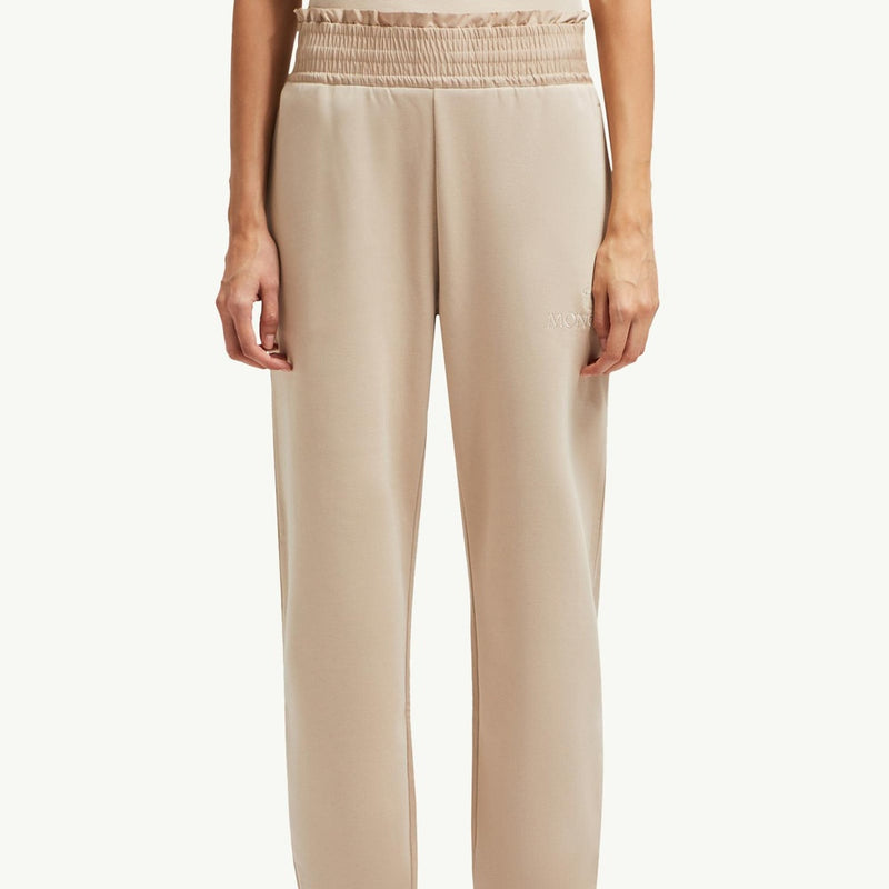 Embroidered Logo Cotton Track Pants
