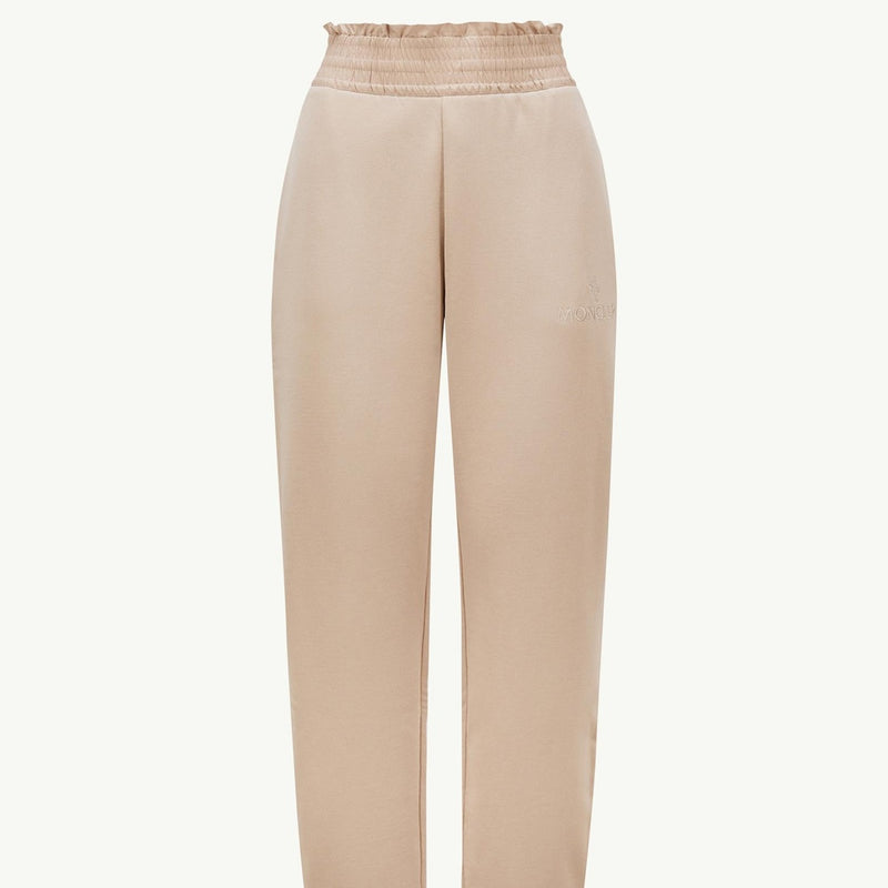 Embroidered Logo Cotton Track Pants