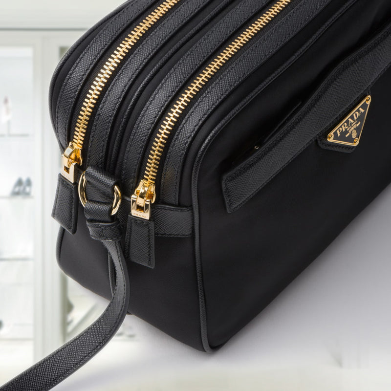 Prada Re-Edition 1978 Re-Nylon and Saffiano leather mini shoulder bag