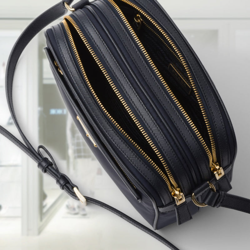 Prada Re-Edition 1978 Re-Nylon and Saffiano leather mini shoulder bag
