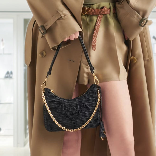 Prada Re-edition crochet mini-bag