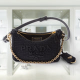 Prada Re-edition crochet mini-bag