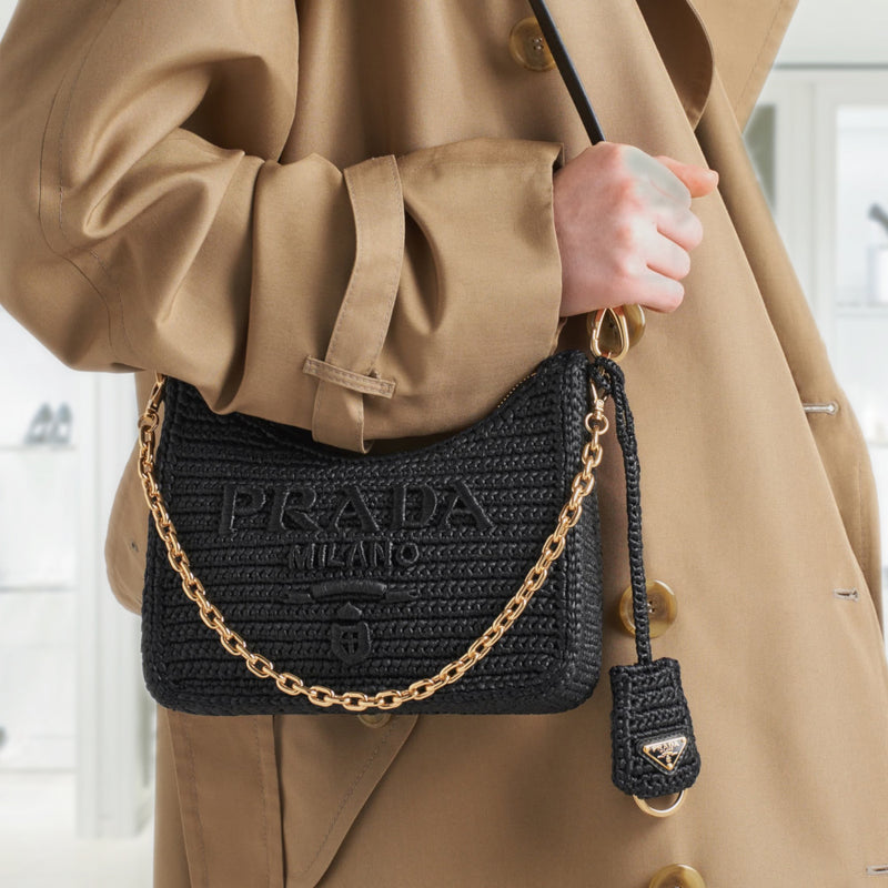 Prada Re-edition crochet mini-bag