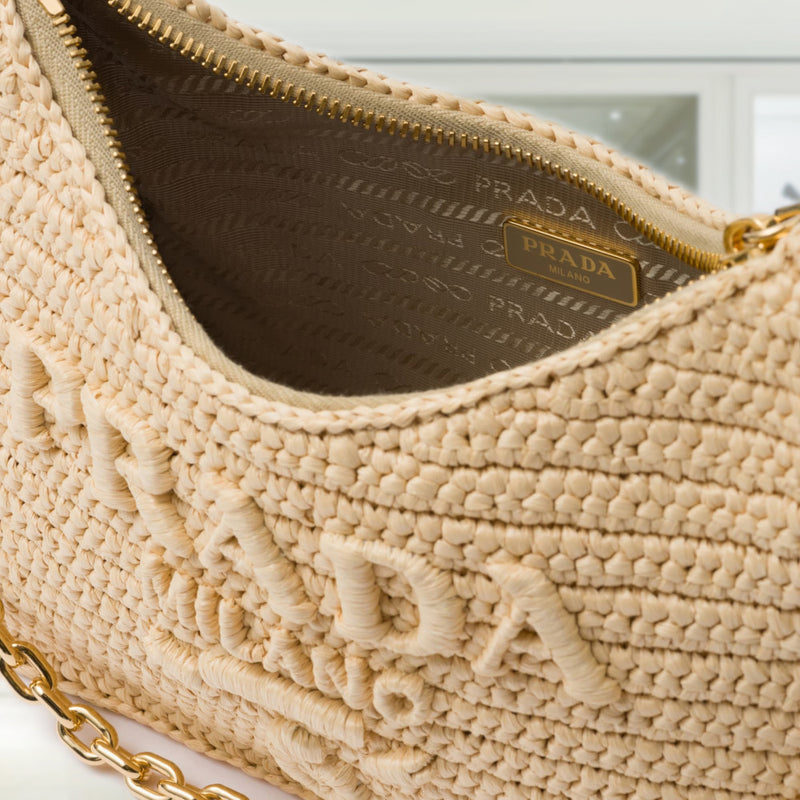 Prada Re-edition crochet mini-bag