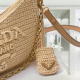 Prada Re-edition crochet mini-bag