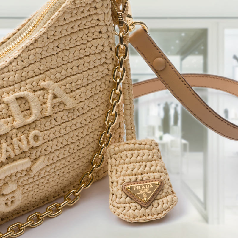 Prada Re-edition crochet mini-bag