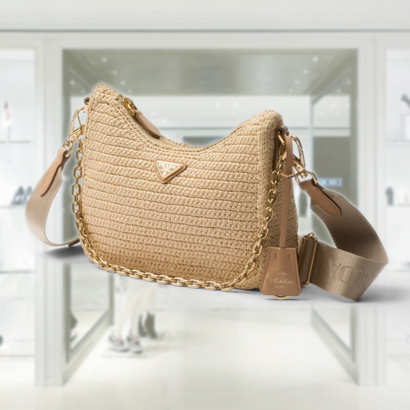 Prada Re-Edition 2005 crochet bag