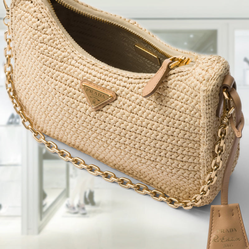 Prada Re-Edition 2005 crochet bag