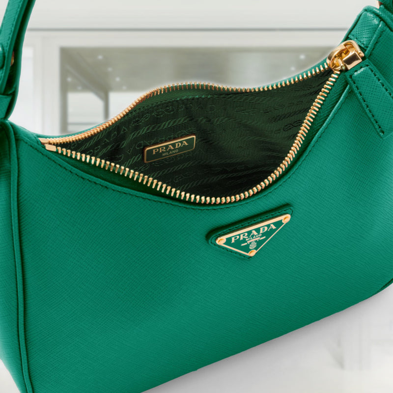 Prada Re-Edition Saffiano leather mini bag