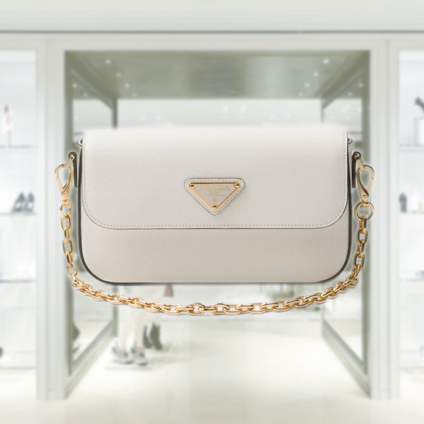Saffiano leather mini-bag
