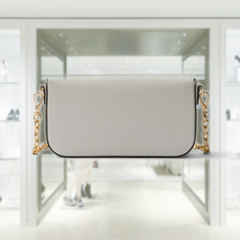 Saffiano leather mini-bag