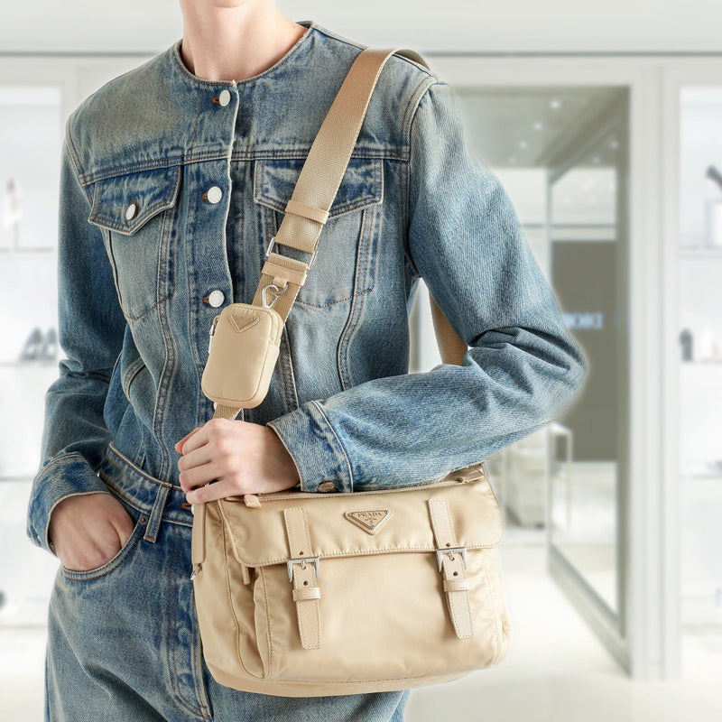 Re-Nylon shoulder bag