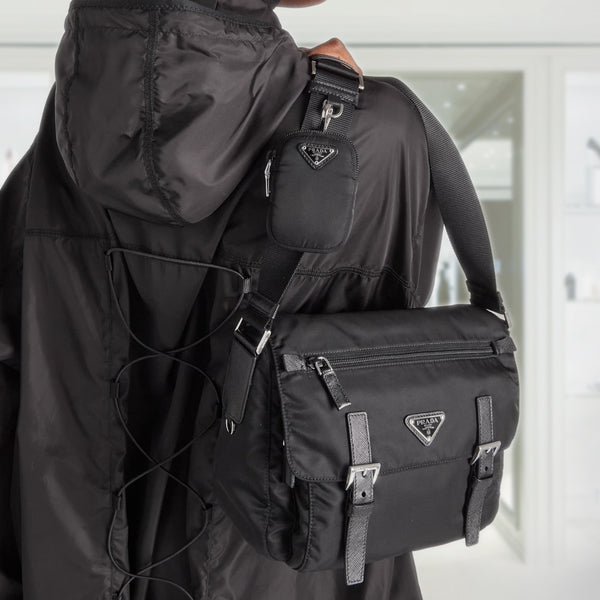 Re-Nylon shoulder bag
