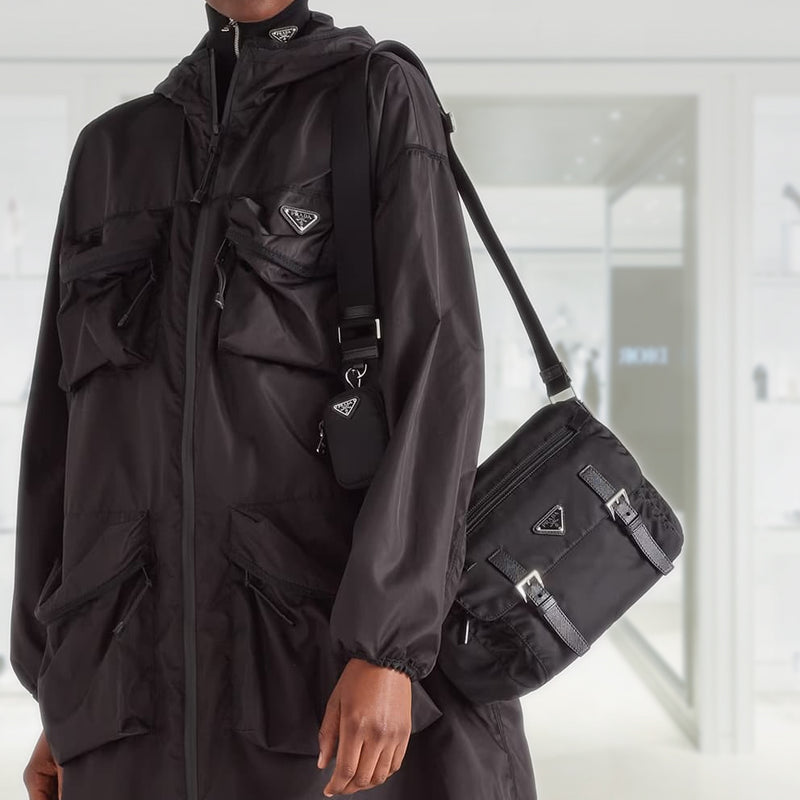 Re-Nylon shoulder bag