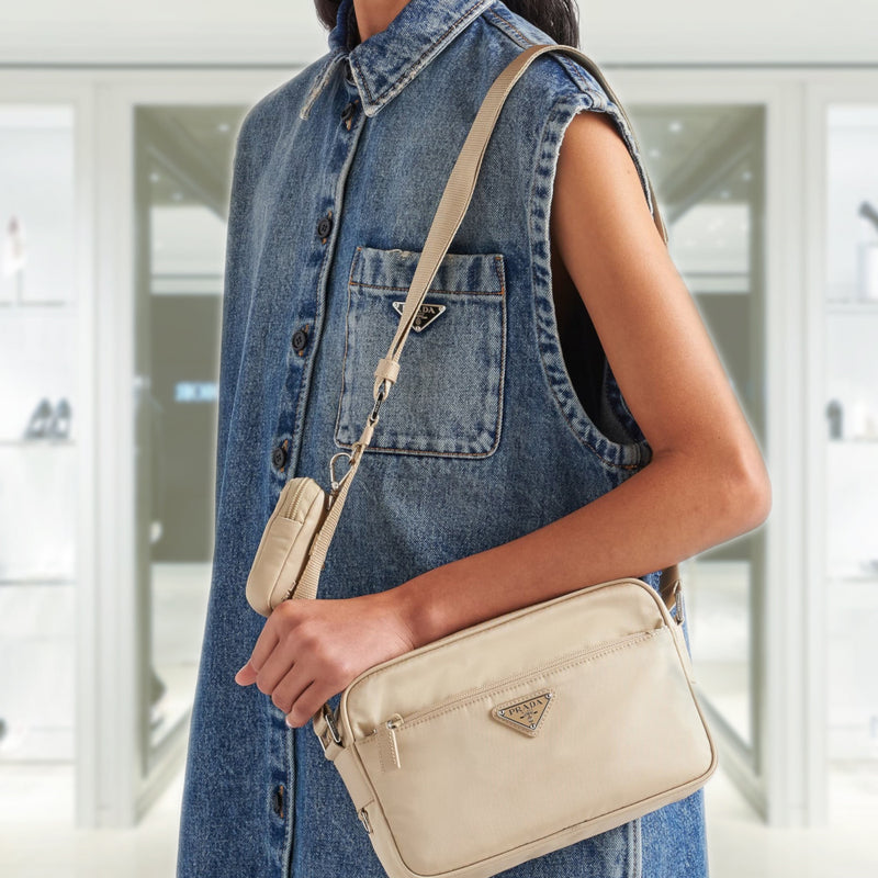 Re-Nylon shoulder bag