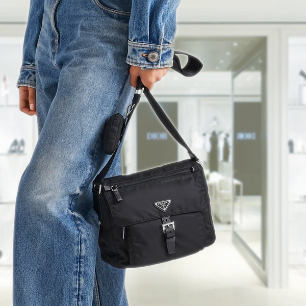 Re-Nylon shoulder bag