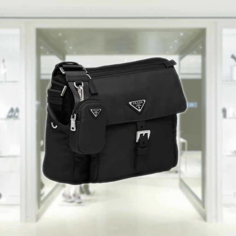 Re-Nylon shoulder bag