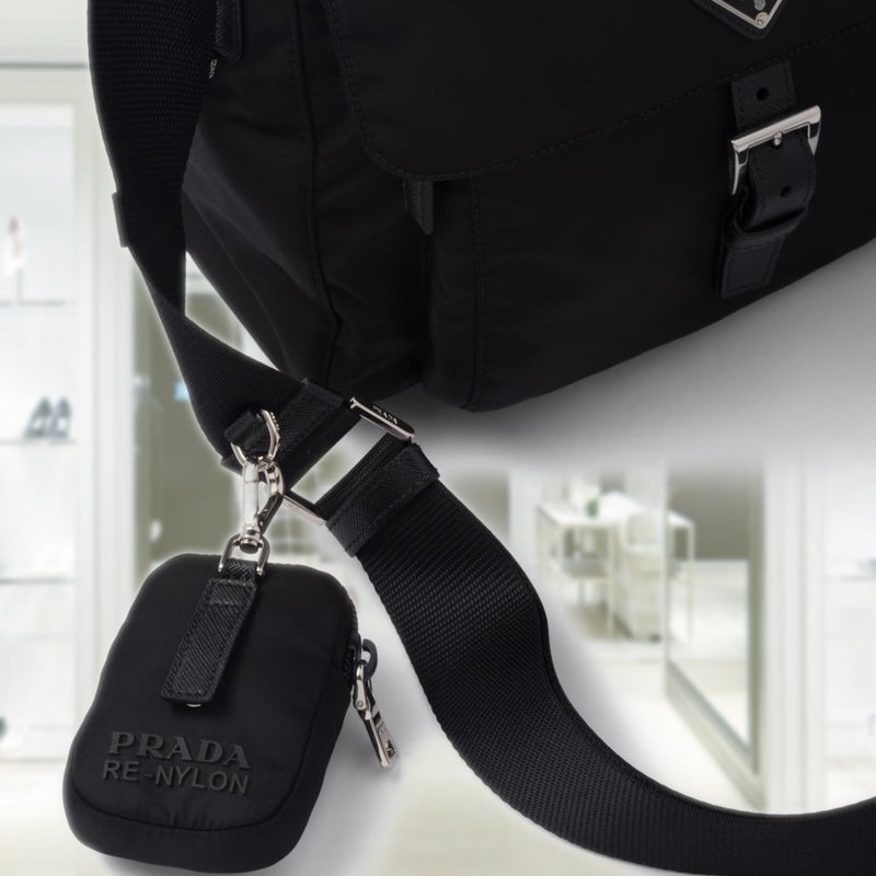 Re-Nylon shoulder bag