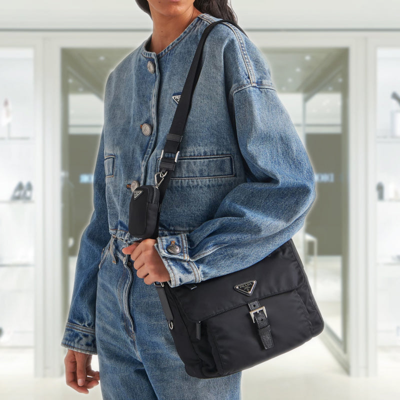 Re-Nylon shoulder bag