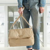 Re-Nylon large padded shoulder bag
