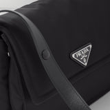 Medium padded Re-Nylon shoulder bag