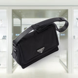Small padded Re-Nylon shoulder bag