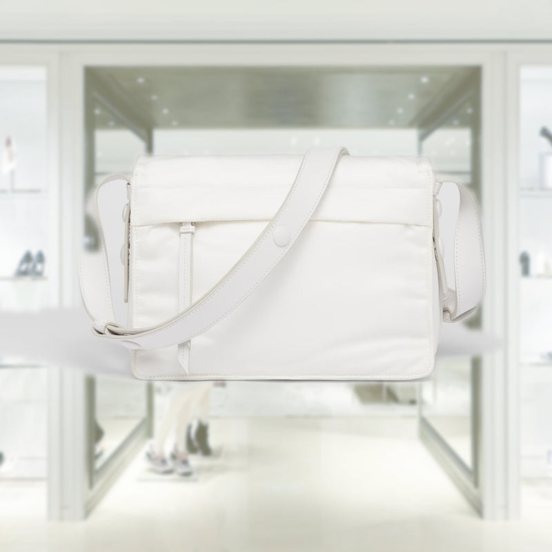 Small padded Re-Nylon shoulder bag