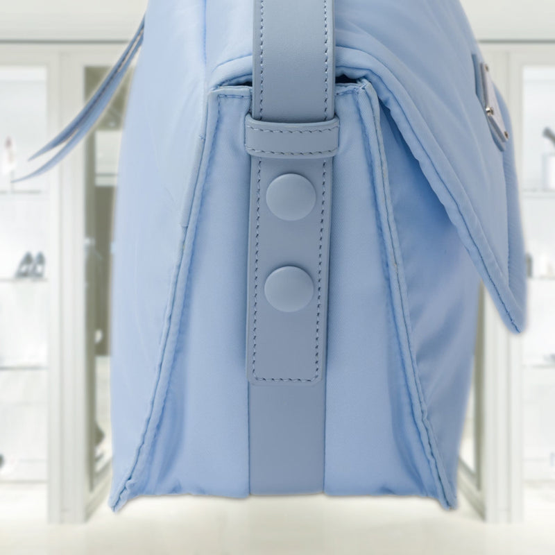 Small padded Re-Nylon shoulder bag