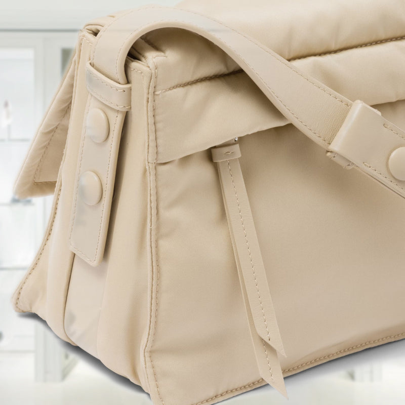 Small padded Re-Nylon shoulder bag
