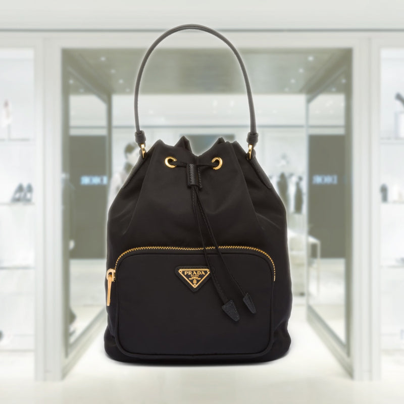 Prada Duet Re-Nylon bucket bag