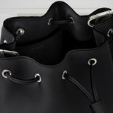 Leather bucket bag