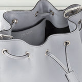 Leather bucket bag