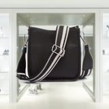 Leather mini shoulder bag