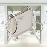 Leather mini shoulder bag