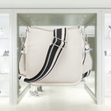 Leather mini shoulder bag