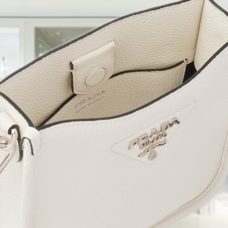 Leather mini shoulder bag