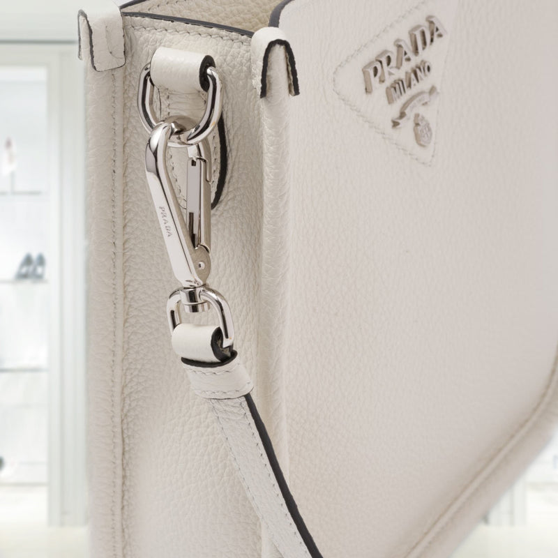 Leather mini shoulder bag
