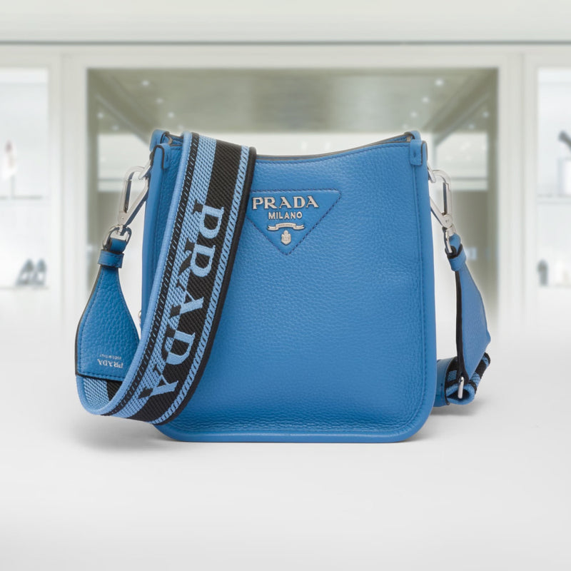 Leather mini shoulder bag