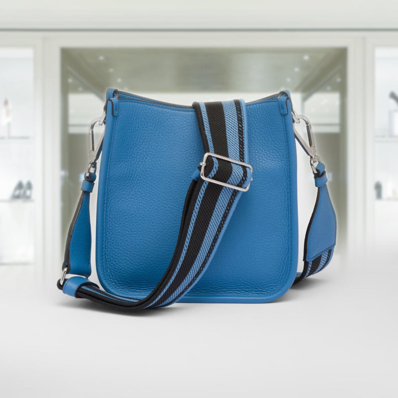 Leather mini shoulder bag